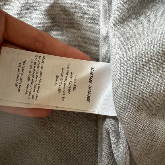 Samsoe Samsoe MerinoWool Crewneck Sweater - Picture 3 of 5